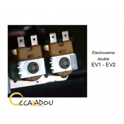 Électrovanne double EV1 - EV2